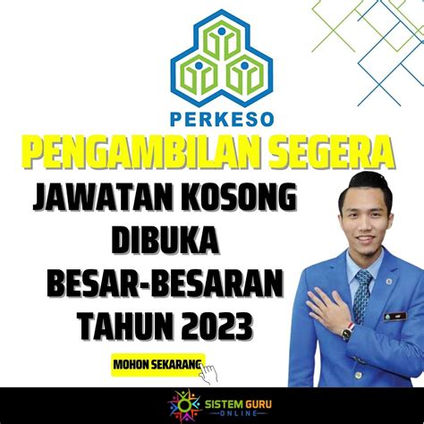 Pengambilan Jawatan Kosong Perkeso Tahun Kini Dibuka