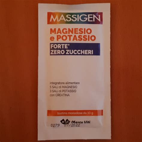 Massigen Magnesio E Potassio Forte Zero Zuccheri Reviews Abillion