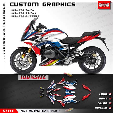 Kungfu Graphics Motorrad Stickers Complete Vinyl Wrap Kit For Bmw