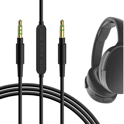 Geekria Quickfit Audio Cable With Mic Compatible With Skullcandy Hesh Evo Hesh Anc Hesh 3