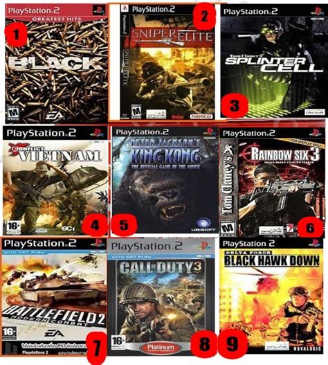แผ่นเกม Ps2 รวมเซ็ตเกมยิงปืน Shooting Game เลือกได้ Th
