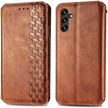 Dfjhure Samsung A05s Case Flip Phone Case Premium PU Leather Wallet