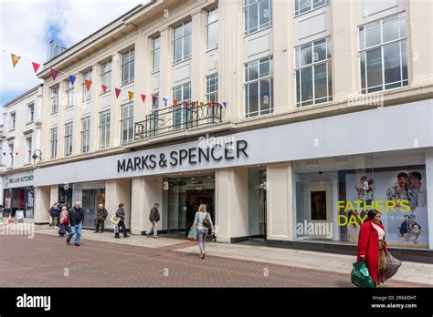 Entrance To Marks And Spencer Department Store Westgate Street