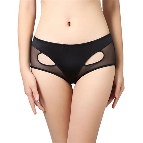 Zihooo Women New Fox Eye Panties Sexy Lace Hot Briefs Underwear Hollow