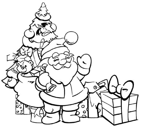 Dibujos De Pap Noel Para Colorear Para Colorear Pintar E Imprimir