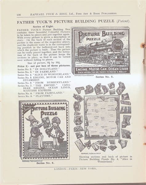 Set FATHER TUCK S FAIRYLAND PICTURE BUILDING TuckDB Ephemera