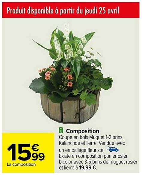 Promo Composition Chez Carrefour ICatalogue Fr