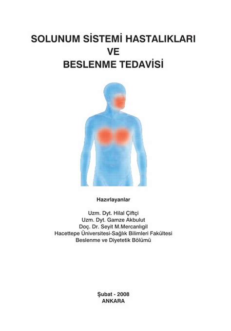 PDF Solunum Sistemi Hastalklar Ve Beslenme Tedavisi PDFSLIDE TIPS