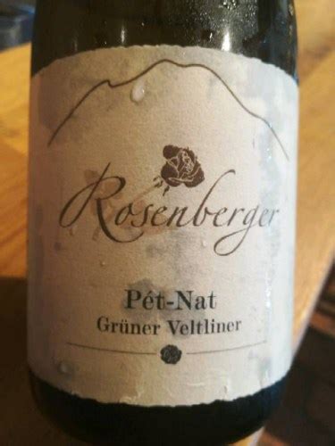 Rosenberger Grüner Veltliner Pét Nat Vivino US