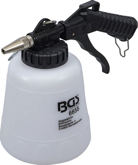 BGS technic Pistolet de sablage au bicarbonate de soude à air