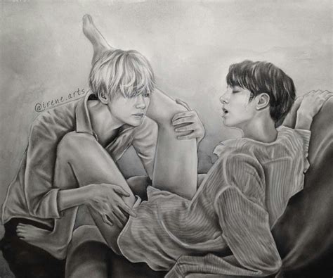 Taekook Taekookfanart Fan Art Jungkook Fanart Vkook Fanart Porn Sex