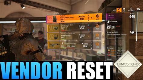 The Division 2 Weekly Vendor Reset Plums Picks MUST BUYS GEAR