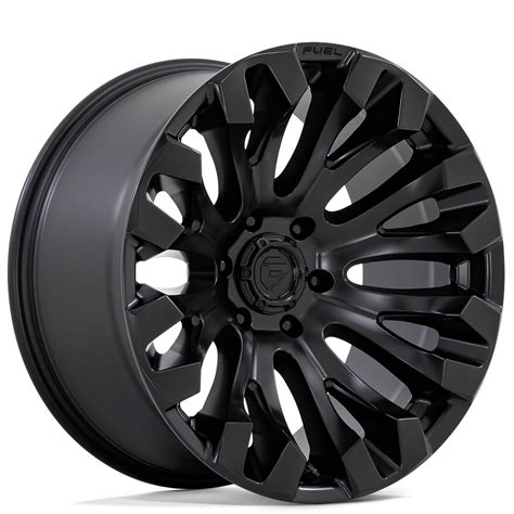 18 Fuel Wheels D831 Quake Blackout Off Road Rims Fl342 2