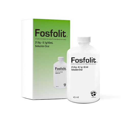 Fosfato S Dico Dibasico Monobasico Fosfolit G G Ml Solucion