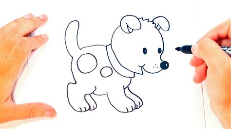 How to draw a Puppy for kids | Puppy Drawing Lesson Step by Step - YouTube