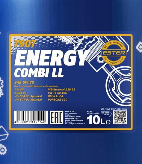 Mannol Energy Combi Ll W