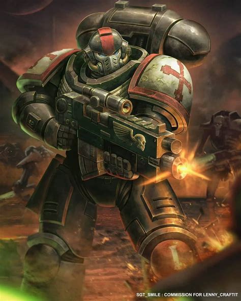 Wh40kartwork Primaris Marine By Sgtsmile ” Warhammer 40k Memes