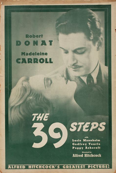 The 39 Steps Original 1935 U.S. Movie Pressbook - Posteritati Movie ...