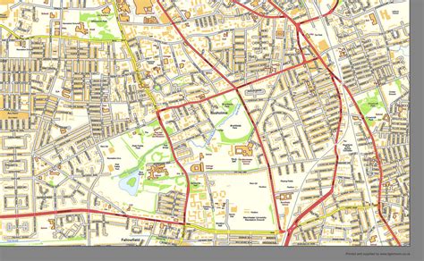 Manchester Street Map | I Love Maps