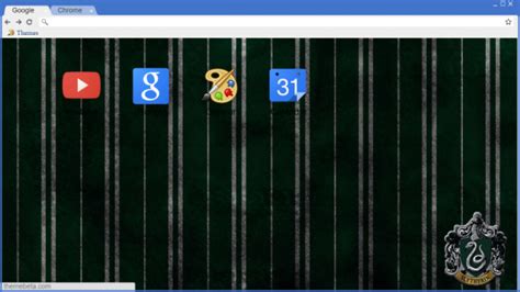 Slytherin Chrome Theme Themebeta
