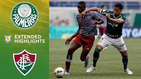 Palmeiras Vs Fluminense Extended Highlights Brasileiro S Rie A