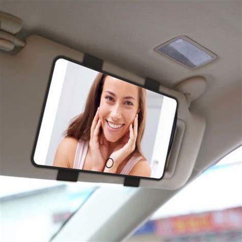 Vehicle Vanity Led Light Mirror Upgrade Your Driving Experience P