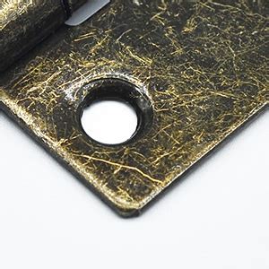 Mabahon Pcs Antique Hinges Folding Bronze Butt Hinges Retro Brass Door