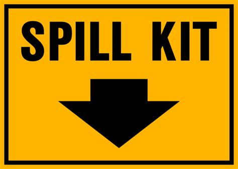 Spill Kit – Western Safety Sign