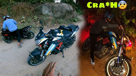 I CRA HED MY SUPERBIKE Offroading Gone Wrong YouTube