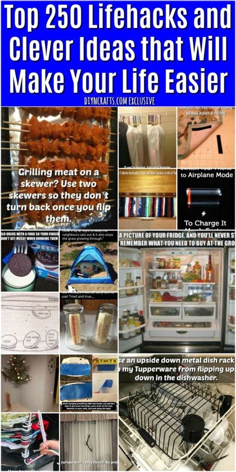 250 Lifehacks And Clever Ideas That Will Make Your Life Easier Useful