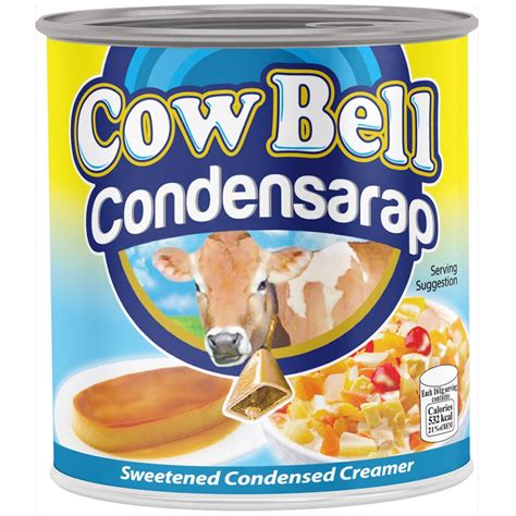 COW BELL CONDENSARAP SWEETENED CONDENSED CREAMER 374G