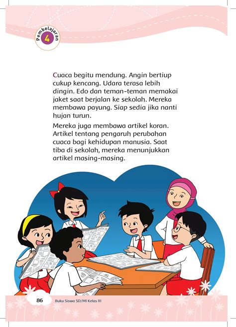 Buku Siswa Kelas Tema Revisi Agustiana Zahroh Muka Surat