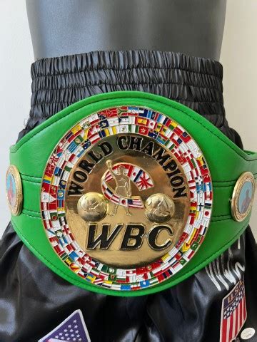 Mike Tyson Signed WBC Belt - CharityStars