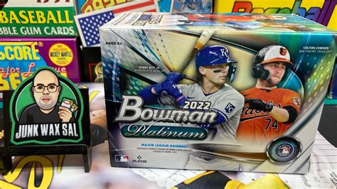 2022 Bowman Platinum Baseball Blaster Box YouTube