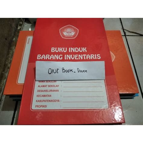 Jual Buku Induk Barang Inventaris Shopee Indonesia