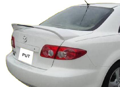 Mazda Dr Post Spoiler Factory Style With Light Pu