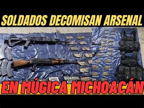 Soldados Decomisan Arsenal Y Detienen A Dos Sicarios En Un Operat Vo En