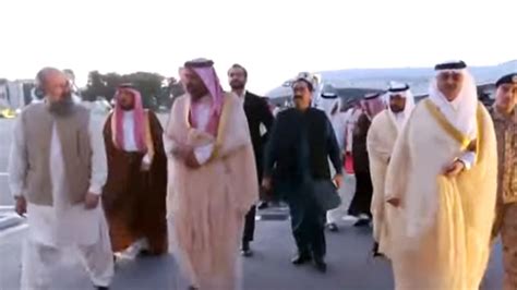 High Level Saudi Delegation Lands In Islamabad