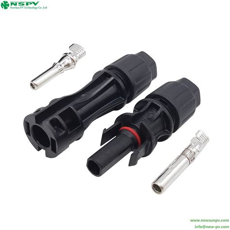 Tuv Pv Solar Cable Connector Ip Waterproof Vdc Mm Mm Compatible