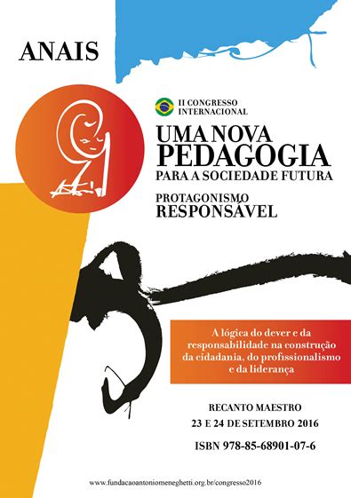 Ii Congresso Internacional Uma Nova Pedagogia Para A Sociedade