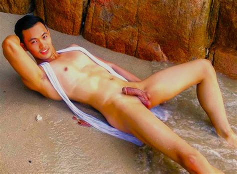 The Naked Man Asian Big Cock Nude In Nature