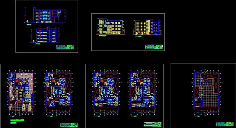 Residence Hall DWG Block For AutoCAD Designs CAD