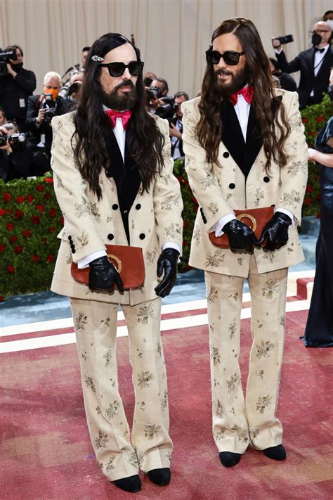 Jared Leto Dakota Johnson Alessandro Michele Met Gala