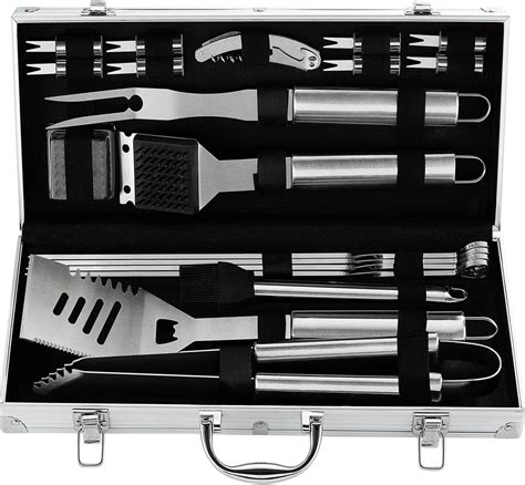 Amazon Grilljoy Pcs Heavy Duty Bbq Grill Tools Set Extra