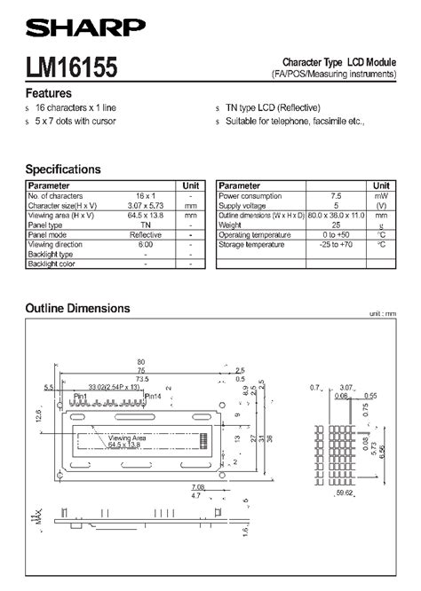 Display Lcd 16X2 Datasheet Pdf - anayazar