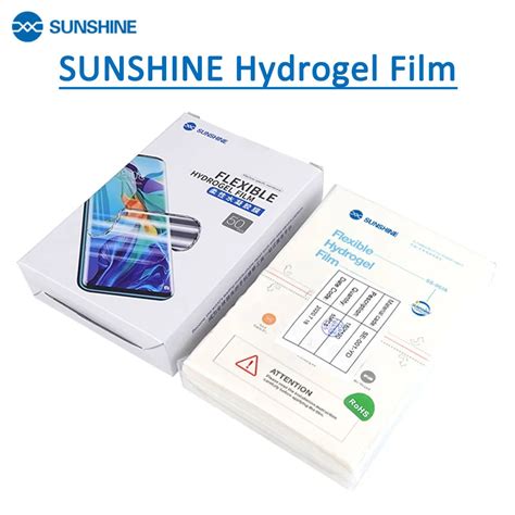 Ss A Ss B Ss R Sunshine Flexible Hydrogel Film Ss C