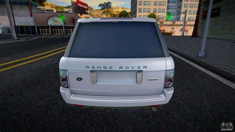 Range Rover Supercharged Smirnow Para Gta San Andreas