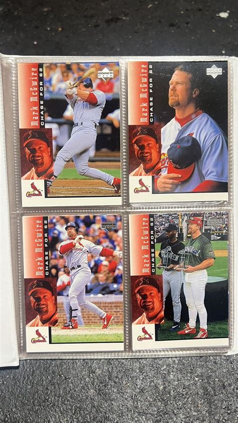 Upper Deck Mark Mcgwire Chase For Complete Card Set