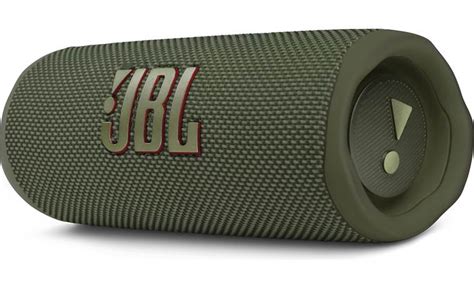 Jbl Flip Green Waterproof Portable Bluetooth Speaker At Crutchfield