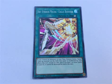 Sky Striker Mecha Eagle Booster Super Yugioh Cv5 Mercadolibre